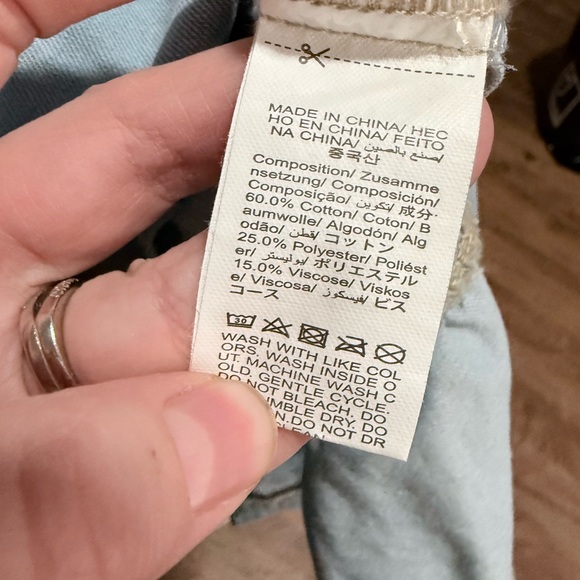 Denim babydoll mini dress Small - Picture 5 of 6